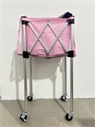 Корзина для мячей для тенниса/падела розовая рdl174